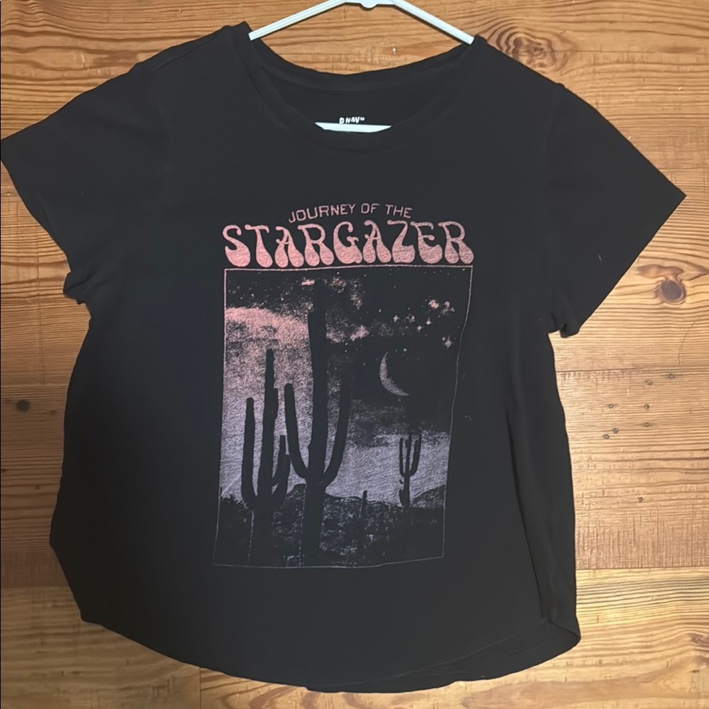 Old Navy Black Graphic Tee